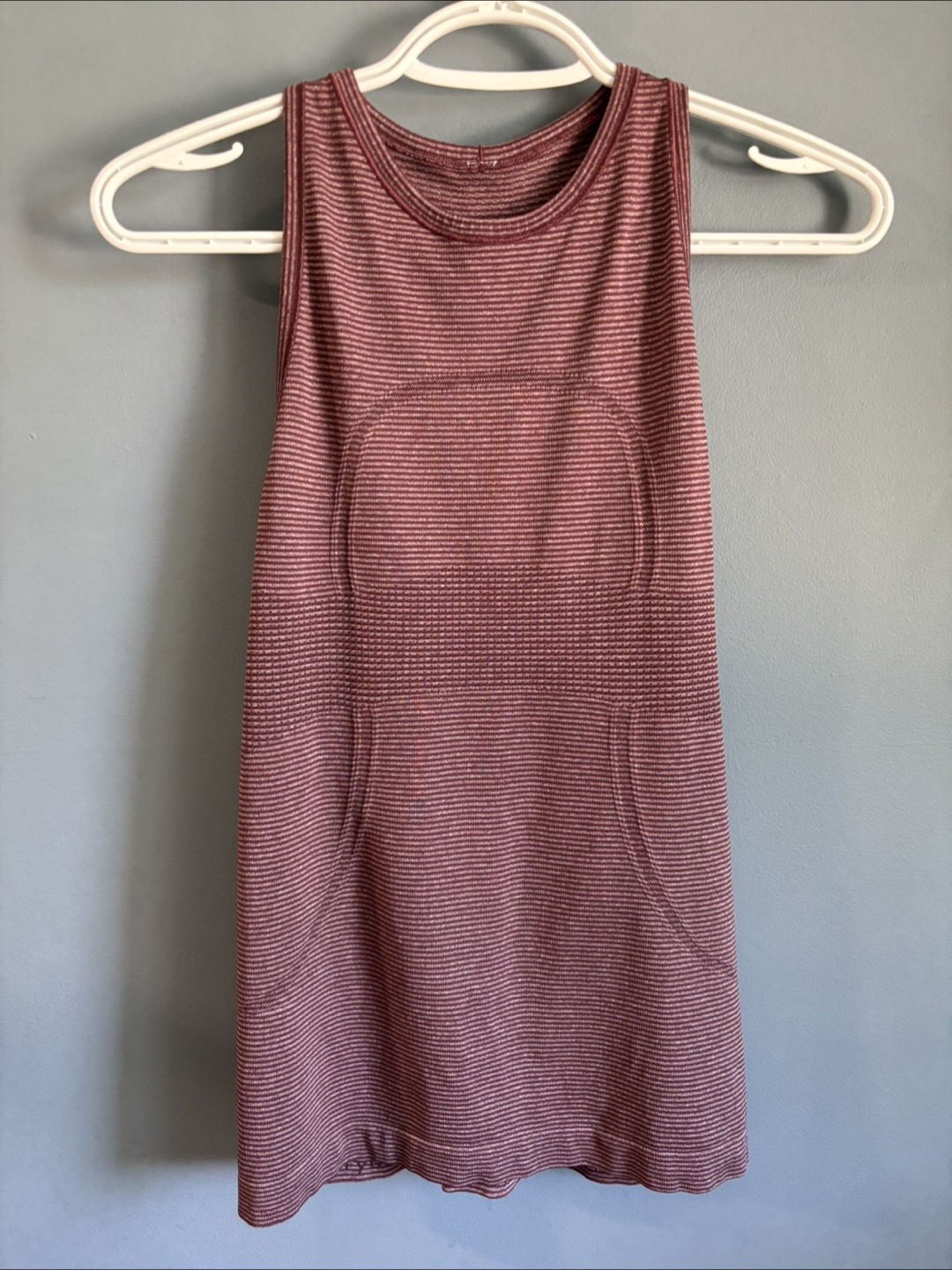 Lululemon Tank Top maroon colour fits size 6/8