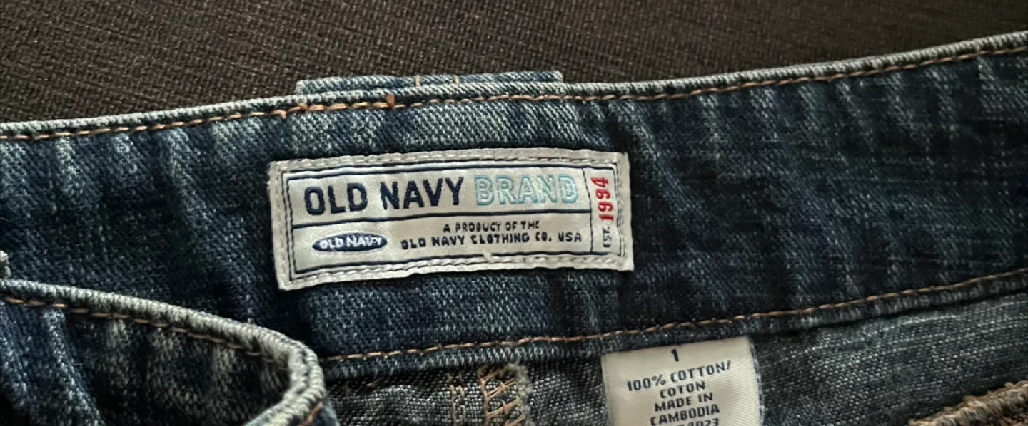 Old Navy Denim Mini Skirt - Size 1 image indicator(4)
