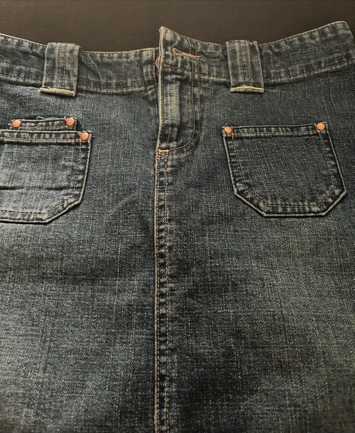 Old Navy Denim Mini Skirt - Size 1 image indicator(2)