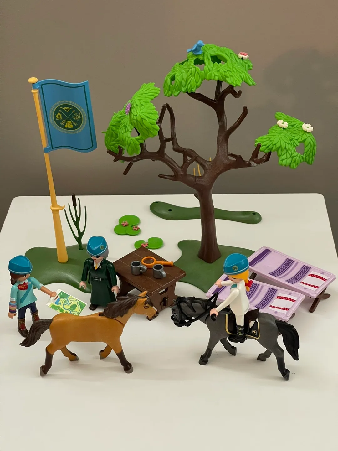 Playmobil Horseback Riding Camp Set