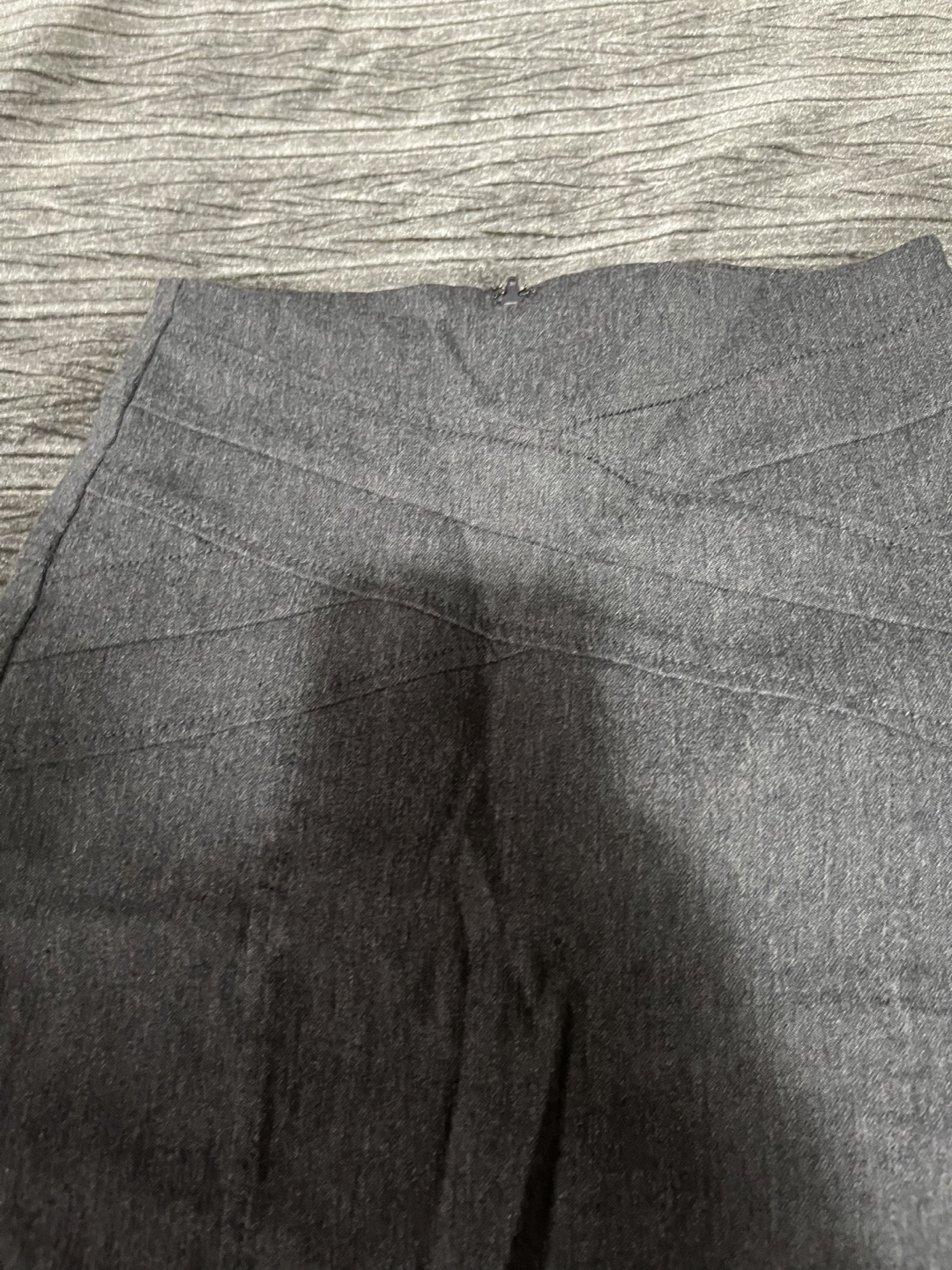 Gray Pencil Skirt - Size 0 - photo 2
