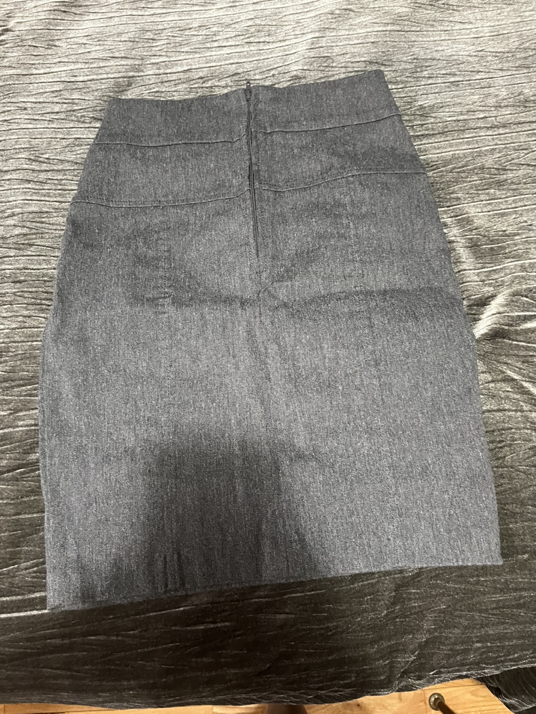 Gray Pencil Skirt - Size 0 - photo 3