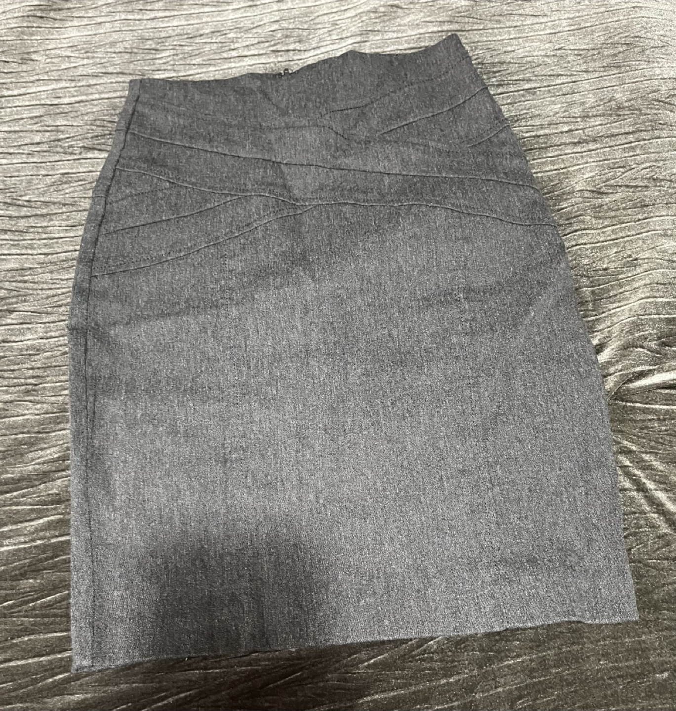 Gray Pencil Skirt - Size 0