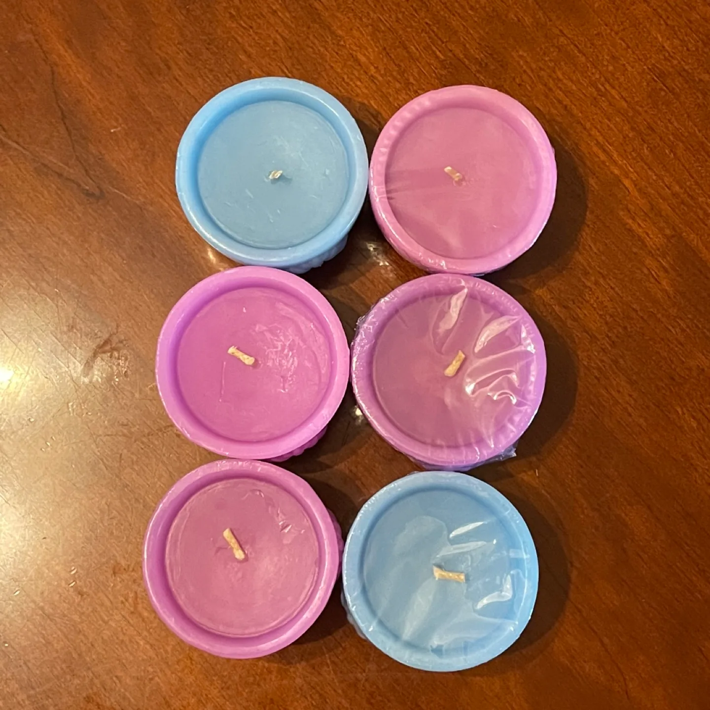 Pastel Flower Candles - Set of 6 image indicator(3)