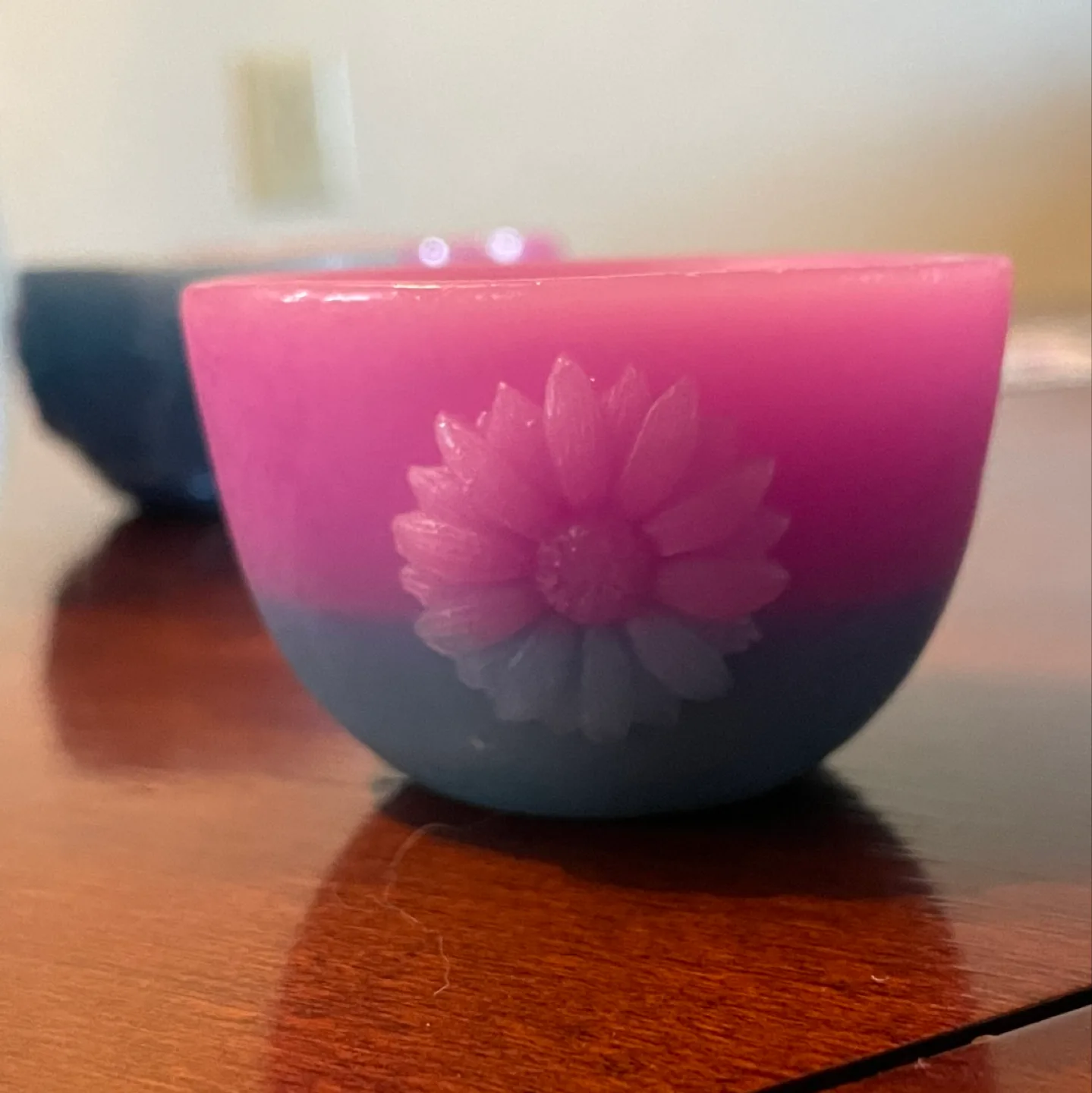 Pastel Flower Candles - Set of 6 thumbnail