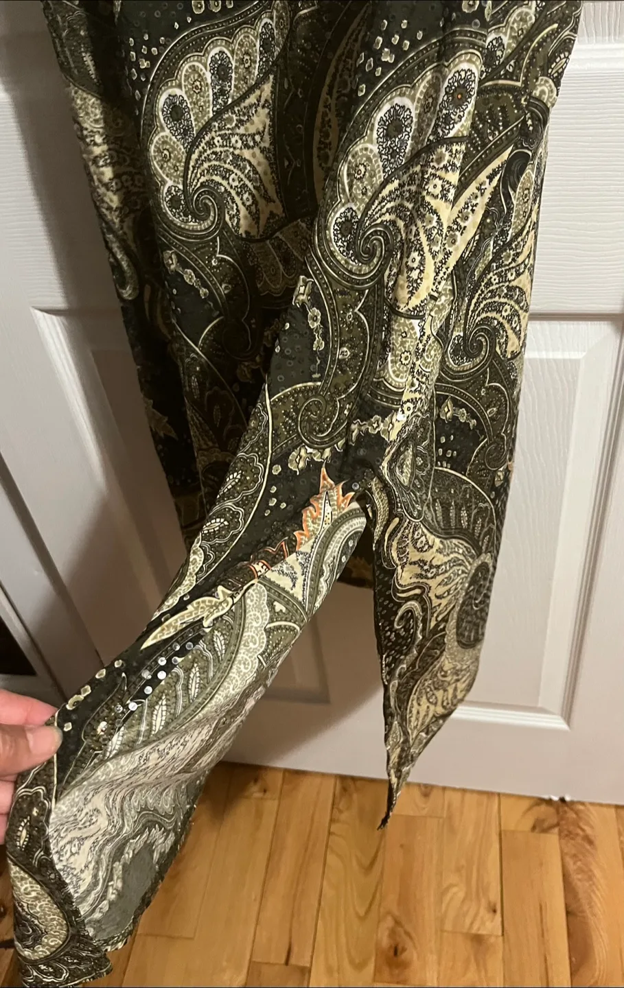 Paisley Print Top and skirt set size 18/20 image indicator(8)