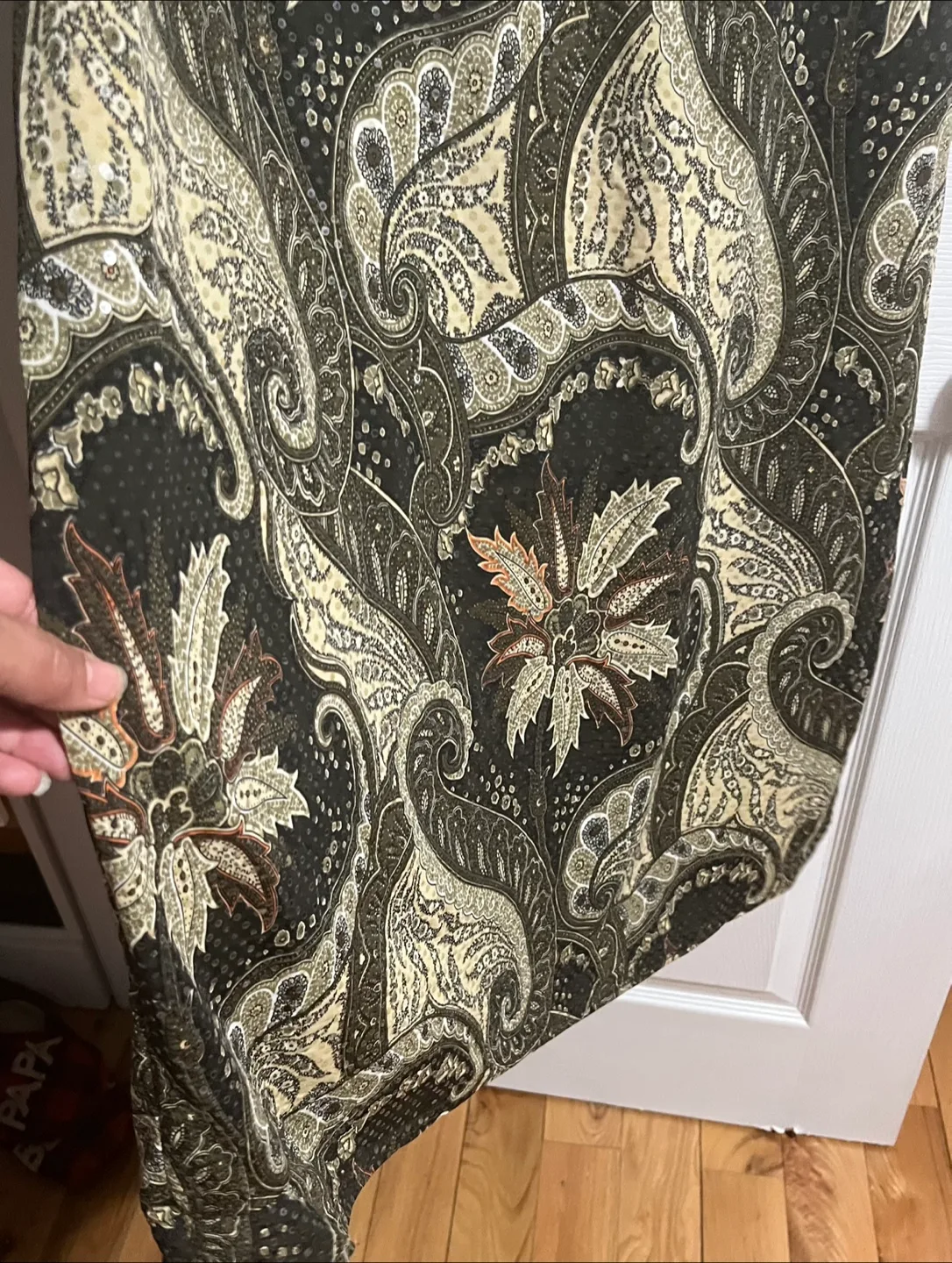 Paisley Print Top and skirt set size 18/20 image indicator(9)