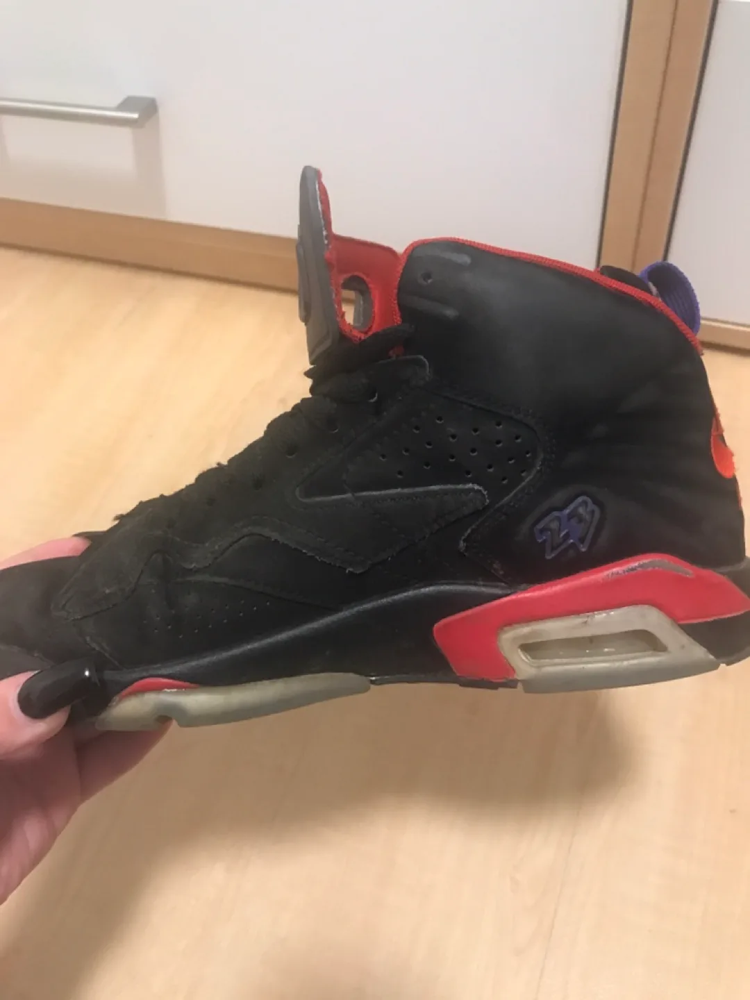 Nike Air Jordan 6 Retro, Black/Red, image indicator(2)