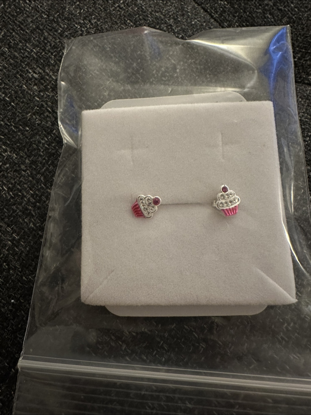 Cupcake Earrings(925 silver)