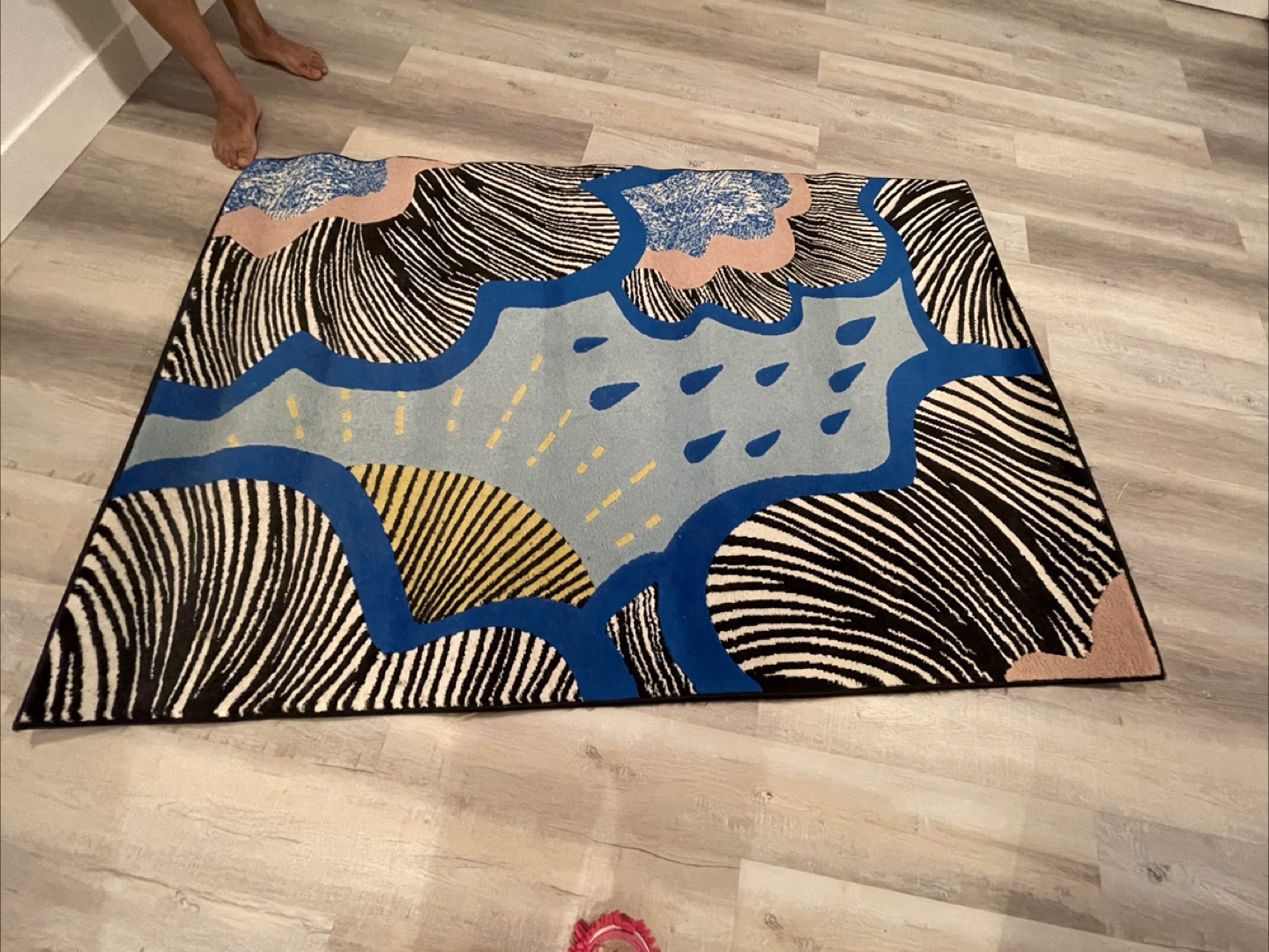 IKEA Doftranka Rug (4'4"x6'5")