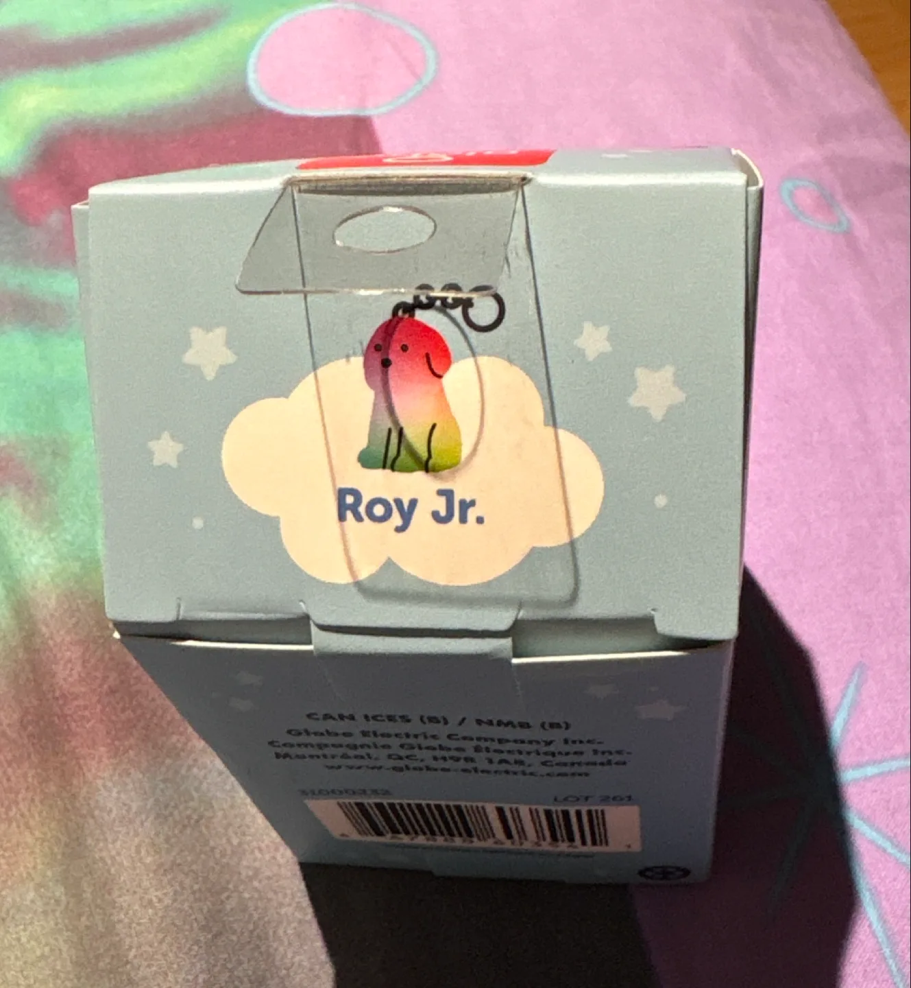 Cute dog (Roy Jr.) soft light up cute keychain image indicator(4)