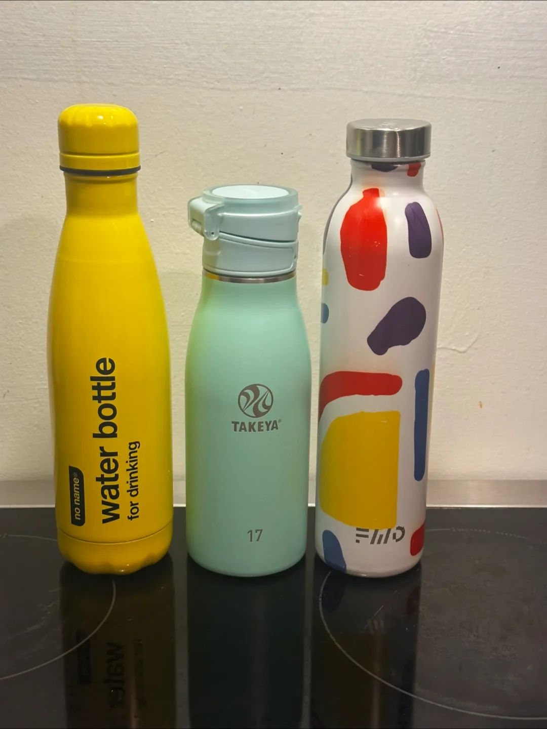 Moving - must go! Set of 3 Metal Water Bottle (must take all!) thumbnail