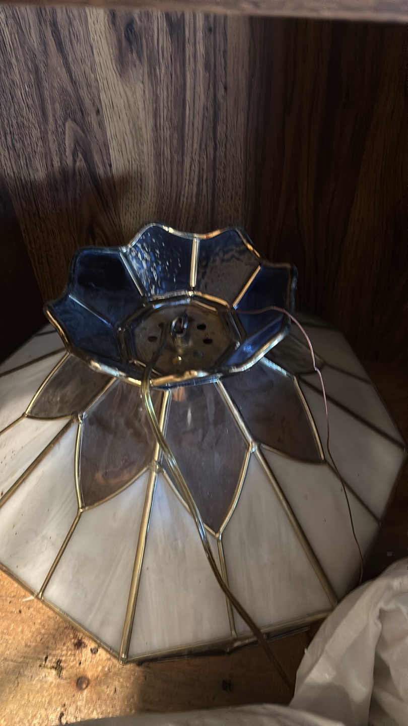 Stained Glass Light Fixture