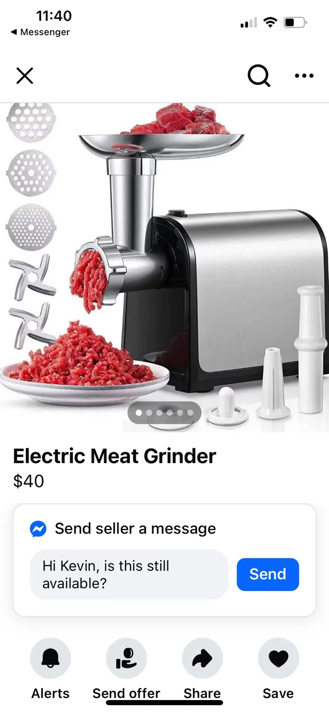 Electric Meat Grinder thumbnail
