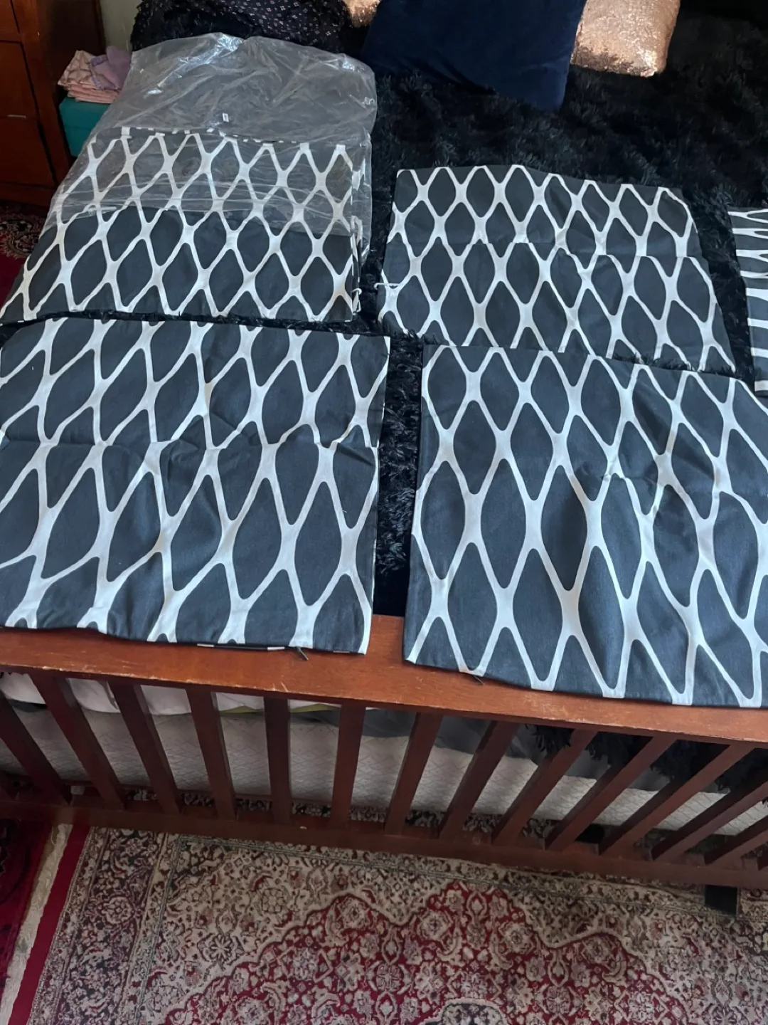 Pillow Cases - Black and White thumbnail