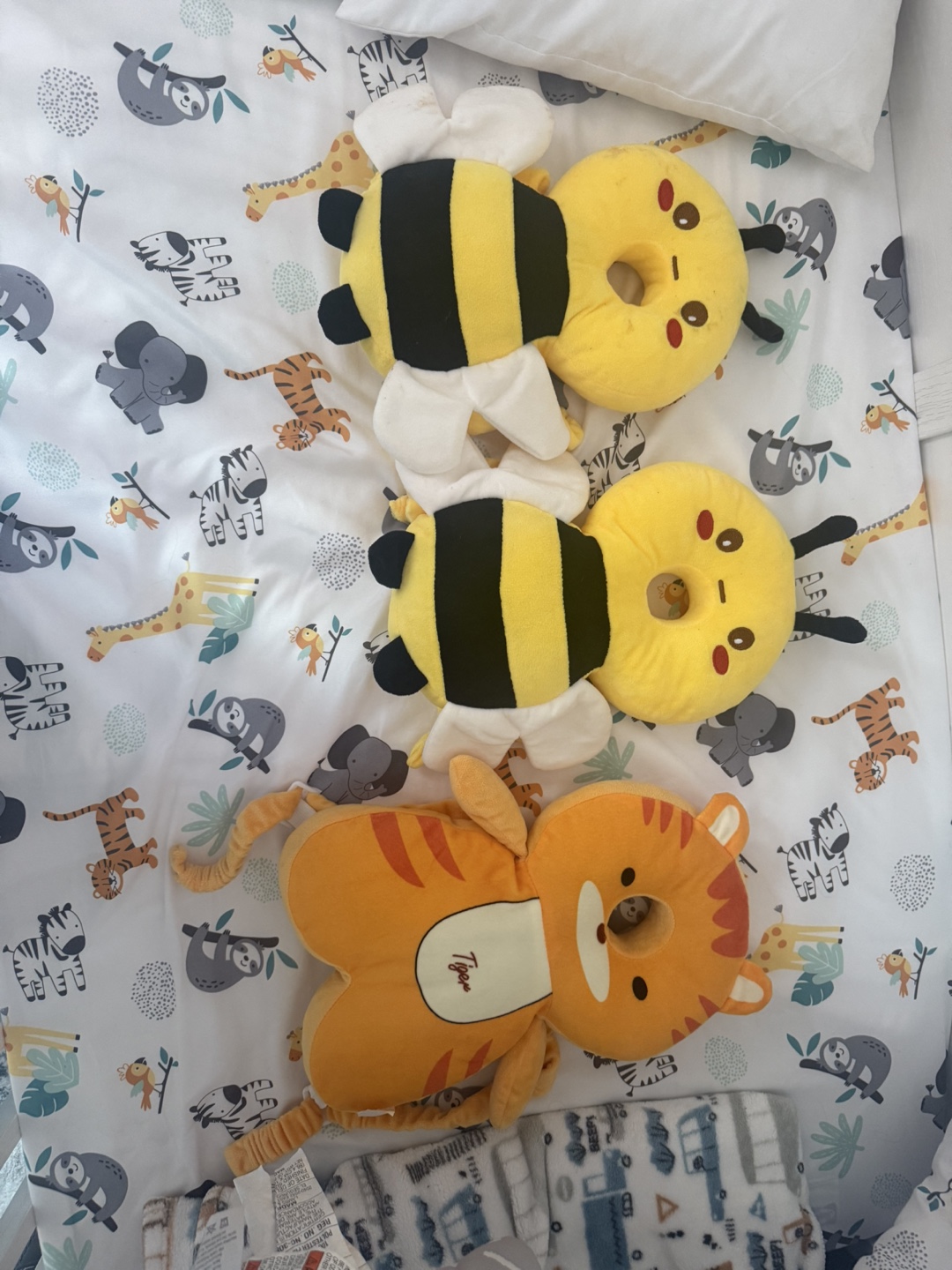 Baby Head Protector - Bee & Tiger