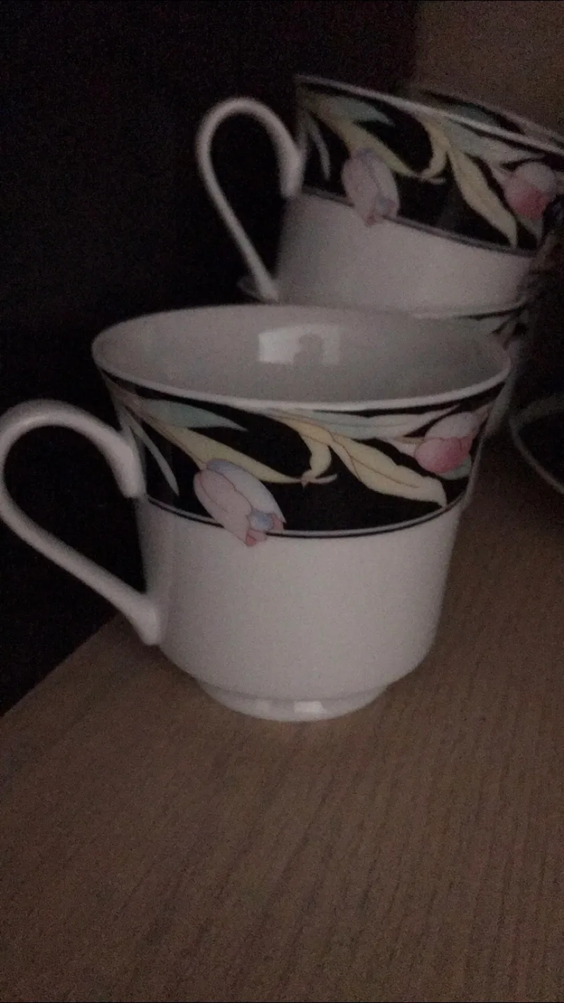 Black, white & pink Dishes image indicator(4)