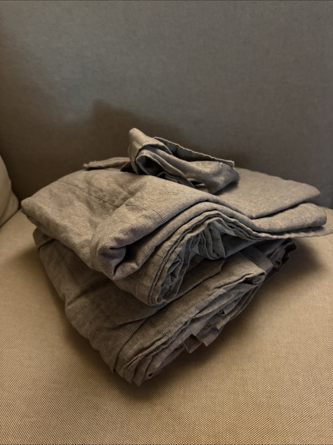 MOVE OUT SALE - IKEA Lenda Curtains with Tie-backs - photo 5