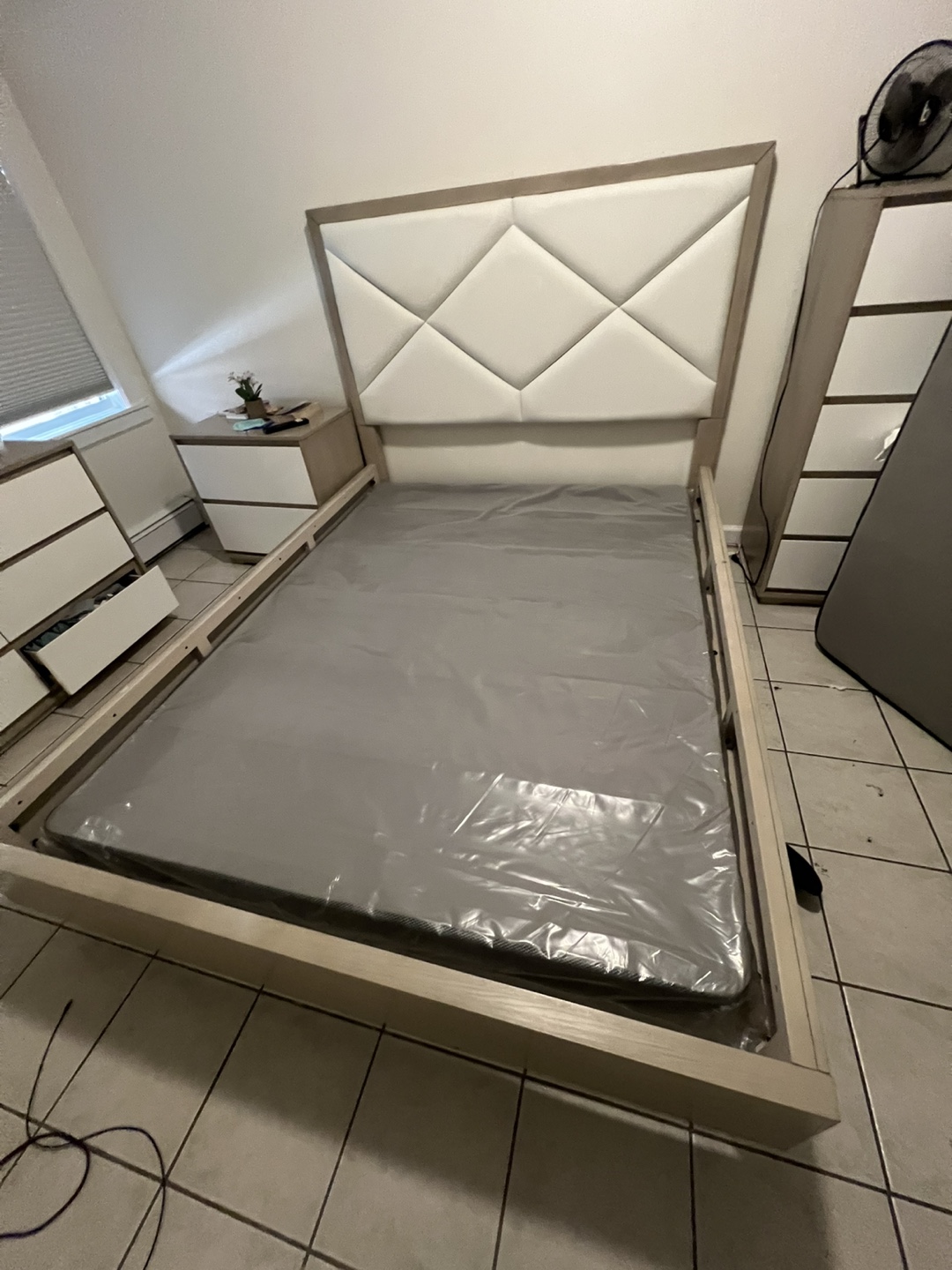 Upholstered Platform Bed Frame