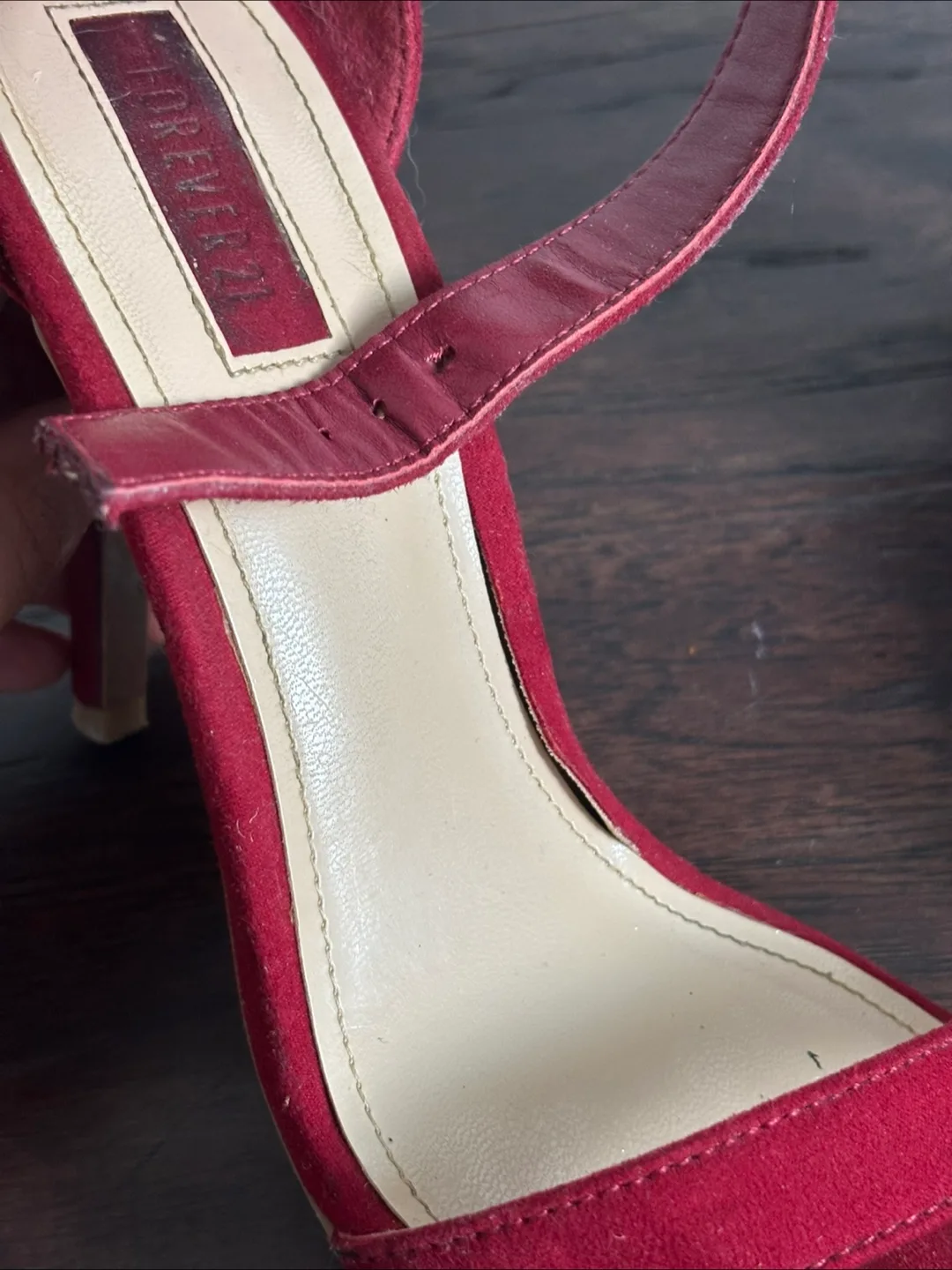 Forever 21 | Red Heels - size 6 image indicator(4)
