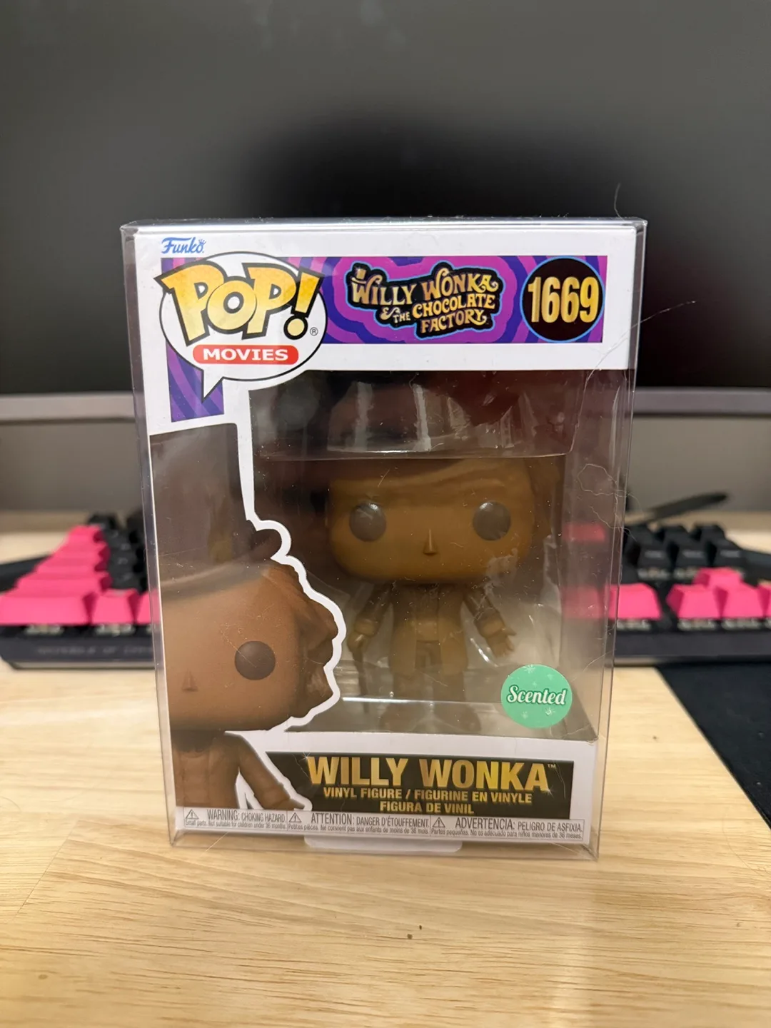 Funko Pop! Movies Willy Wonka #1669 (Scented) thumbnail