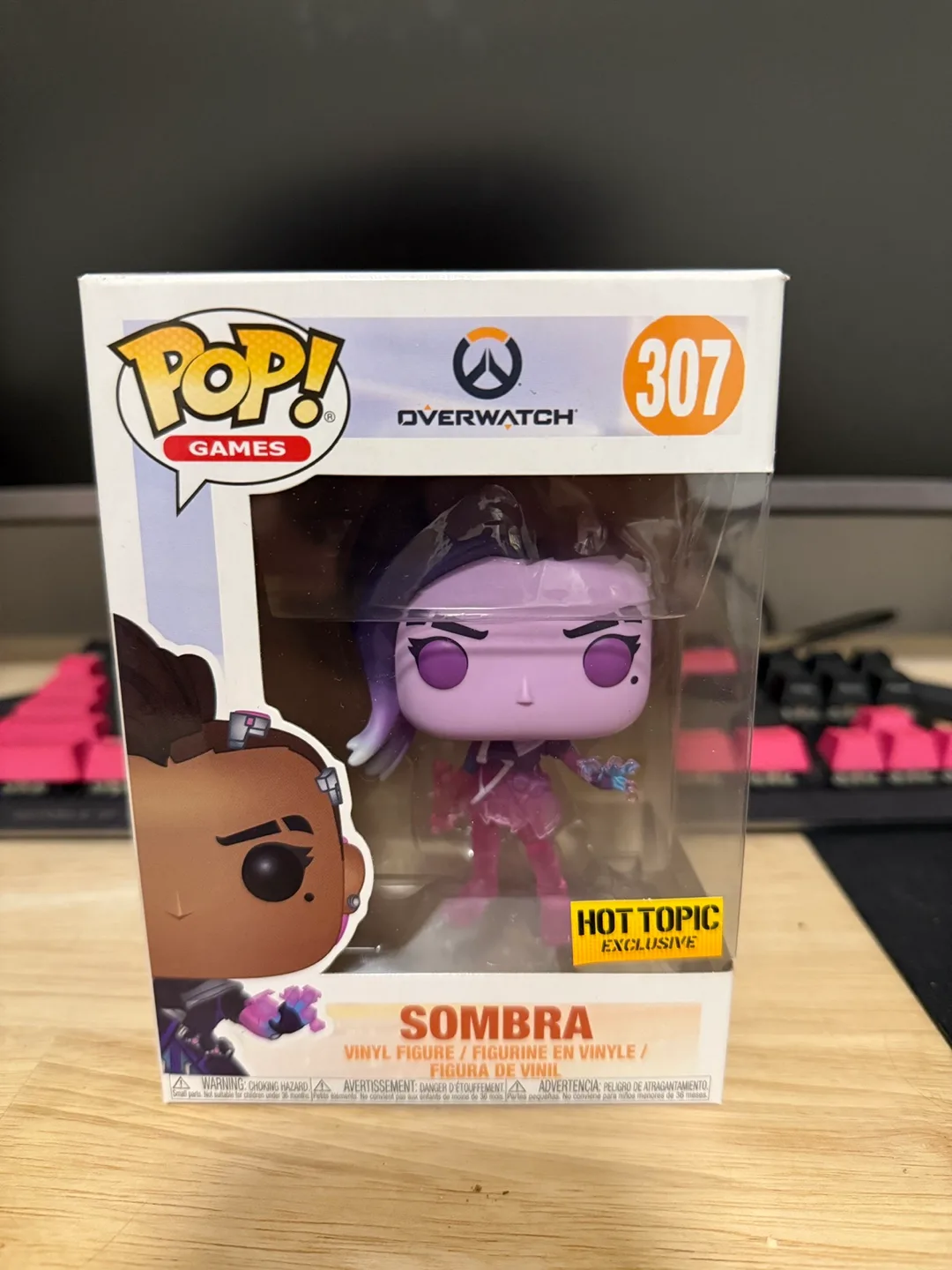 Funko Pop! Overwatch Sombra #307 - Hot Topic Exclusive thumbnail