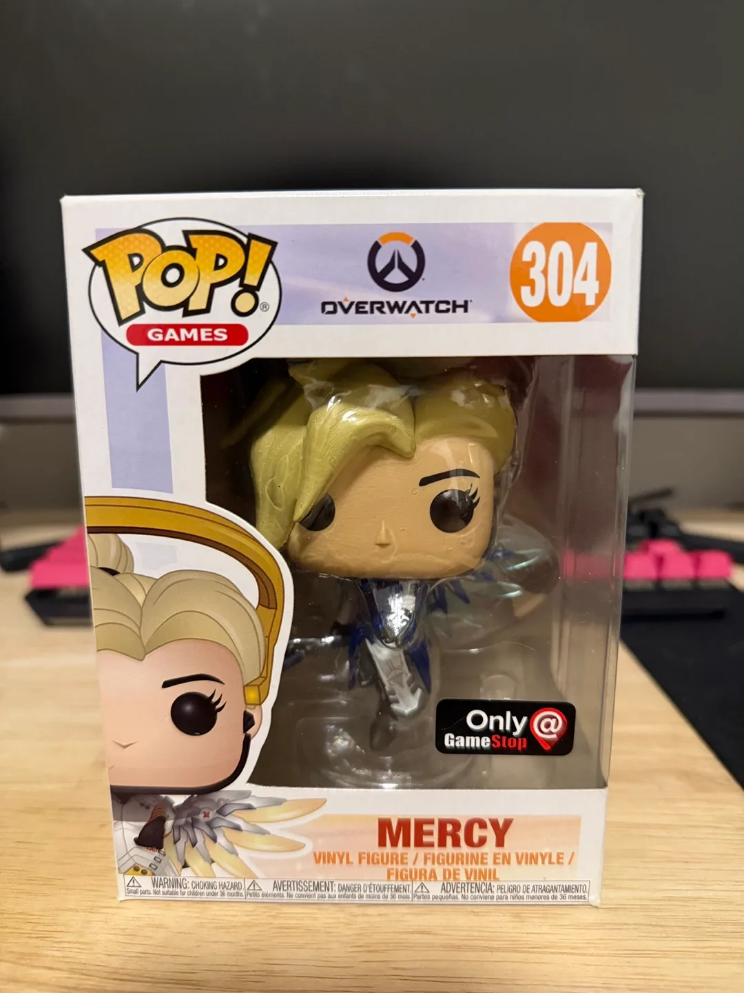 Funko Pop! Games Overwatch Mercy #304 - New in Box thumbnail