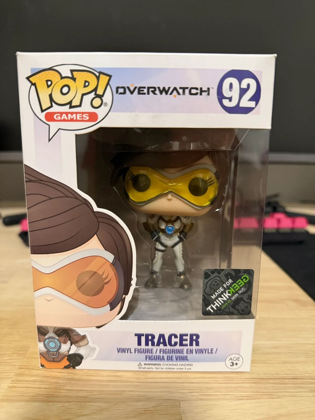 Funko Pop! Games Overwatch Tracer #92 Vinyl Figure thumbnail