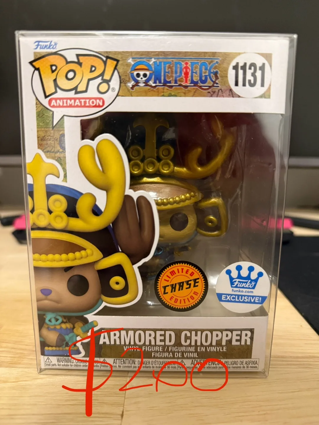 Funko Pop! One Piece Armored Chopper 1131 Chase Edition thumbnail