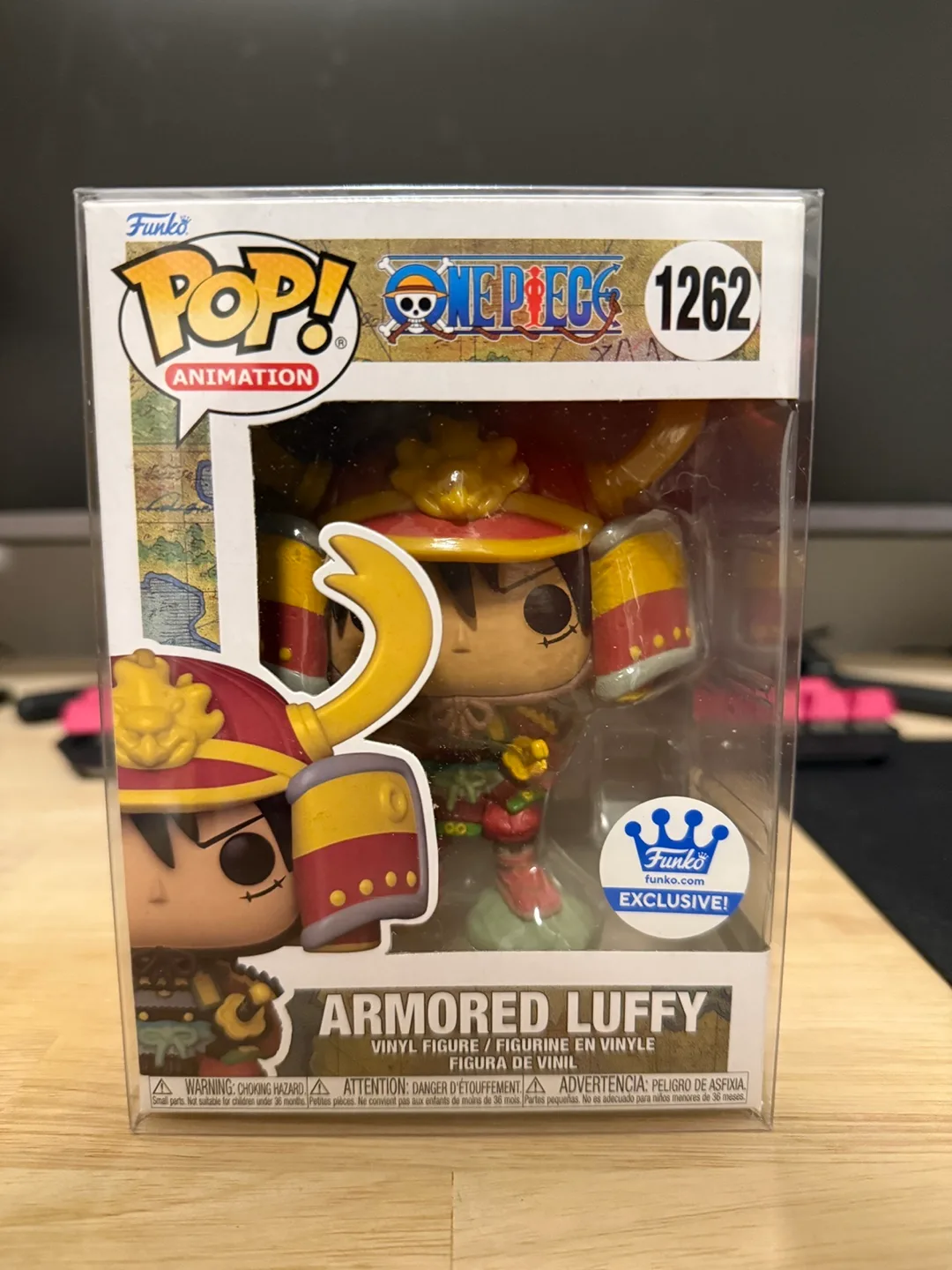 Funko Pop! One Piece Armored Luffy #1262 thumbnail