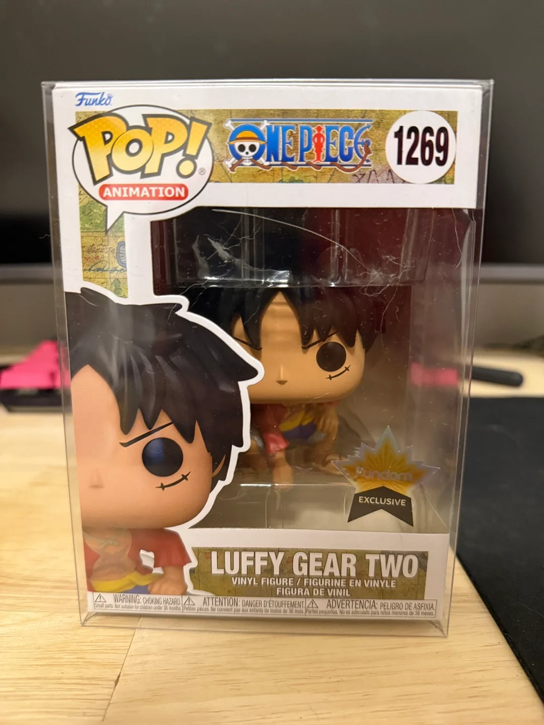 Funko Pop! One Piece Luffy Gear Two #1269 thumbnail