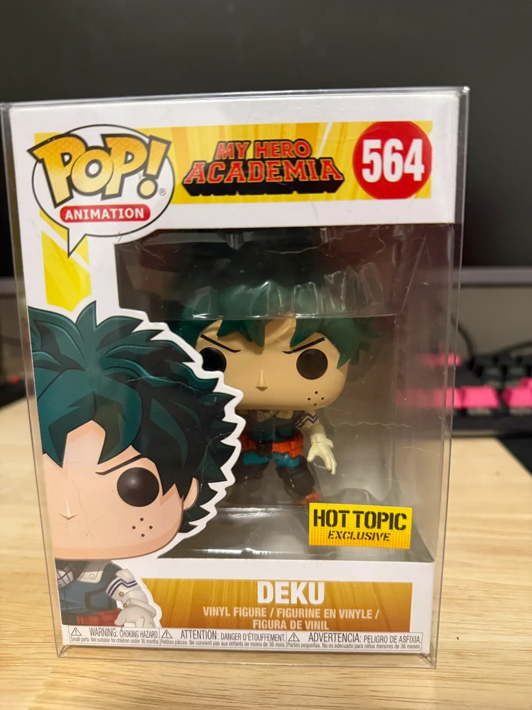 Funko Pop! Animation MHA Deku #564 - Hot Topic Exclusive thumbnail