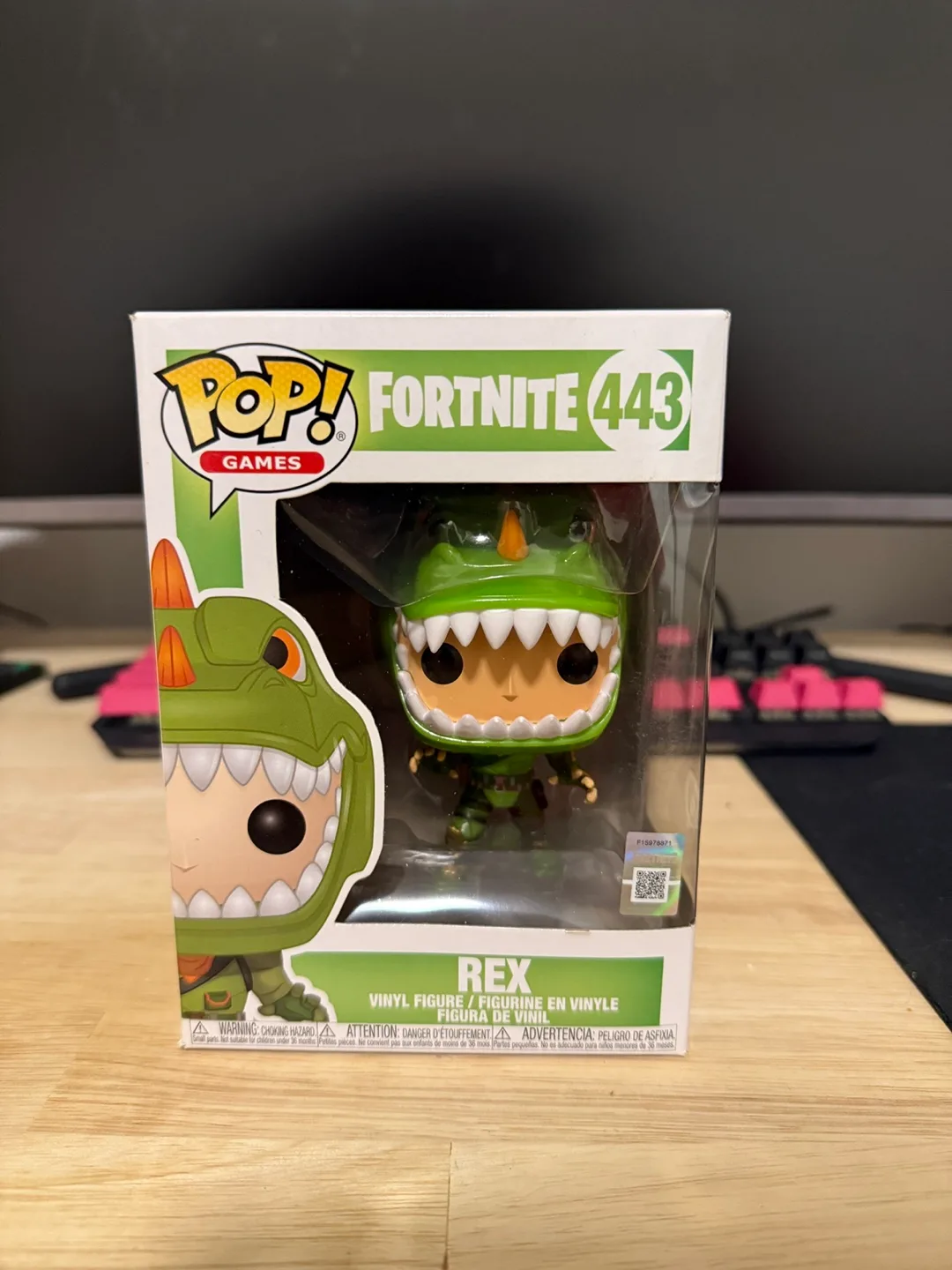 Funko Pop! Games Fortnite Rex #443 Vinyl Figure thumbnail