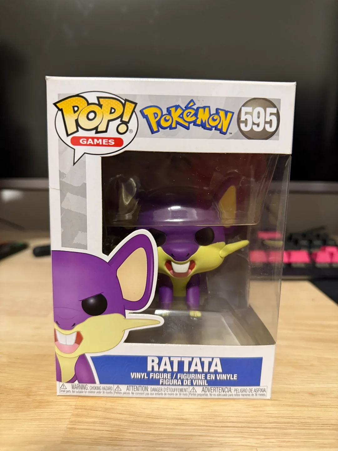 Funko Pop! Games Pokemon Rattata #595 Vinyl Figure thumbnail