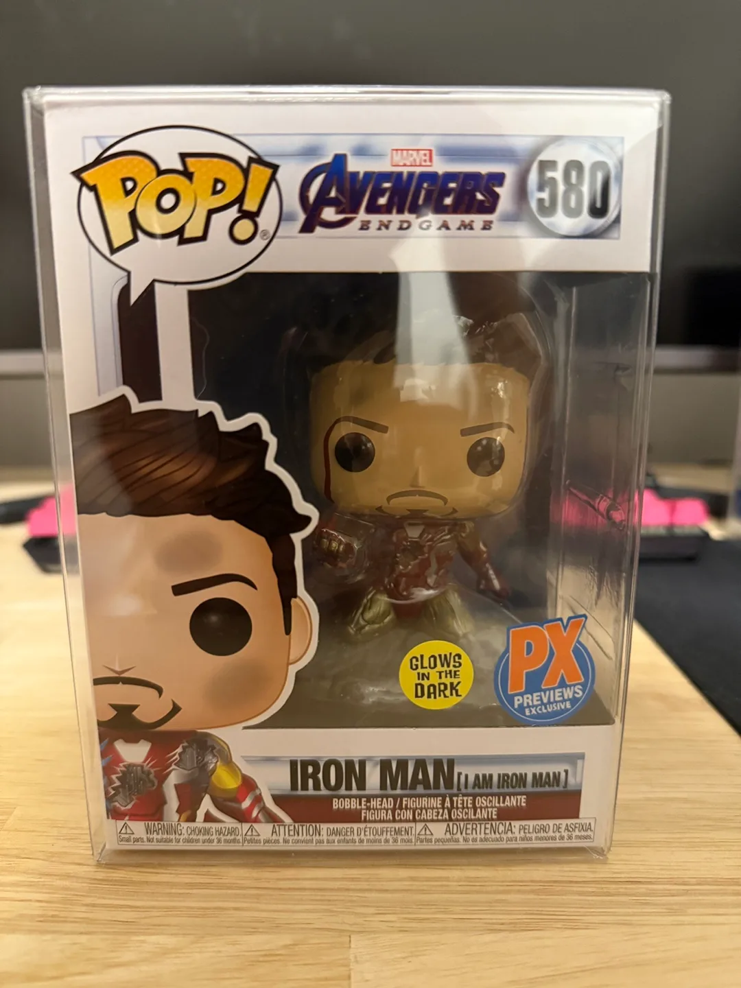 Funko Pop! Avengers Endgame Iron Man #580 thumbnail