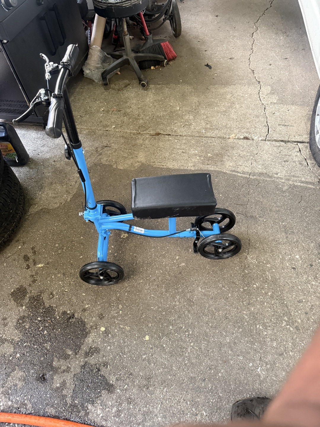 Blue Knee Walker Scooter - photo 3