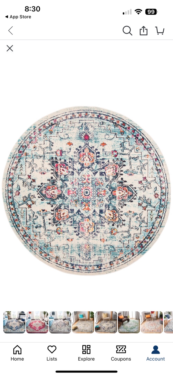 Safavieh Madison Diederike Boho Medallion Distressed Rug - photo 2