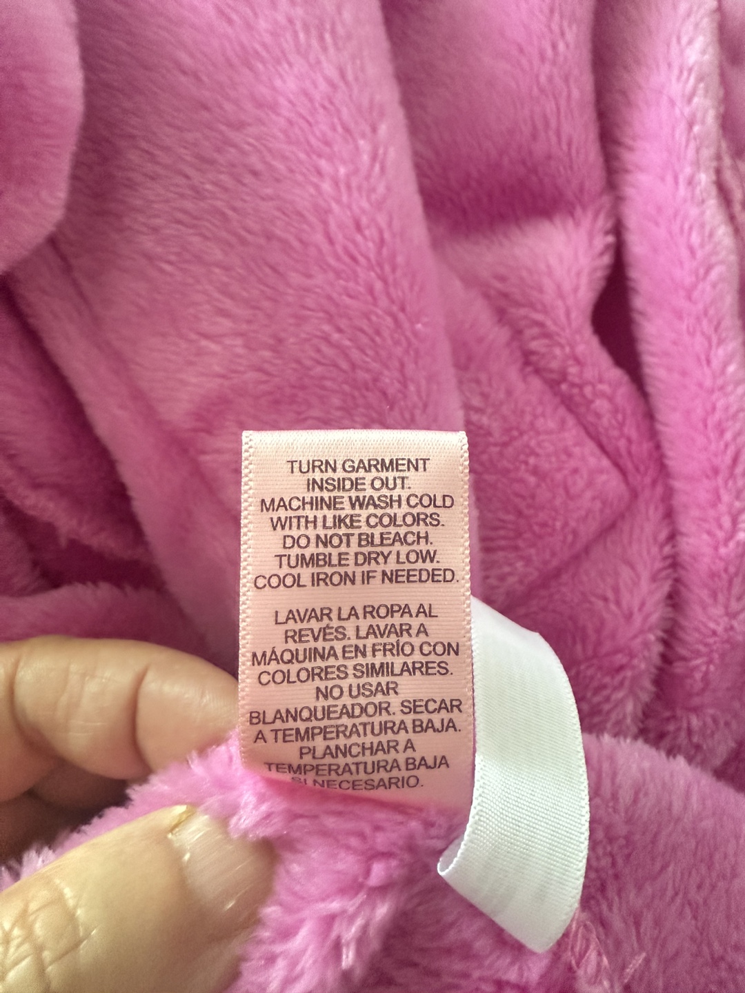 Juicy Couture Pink Robe, Size L/XL - photo 2