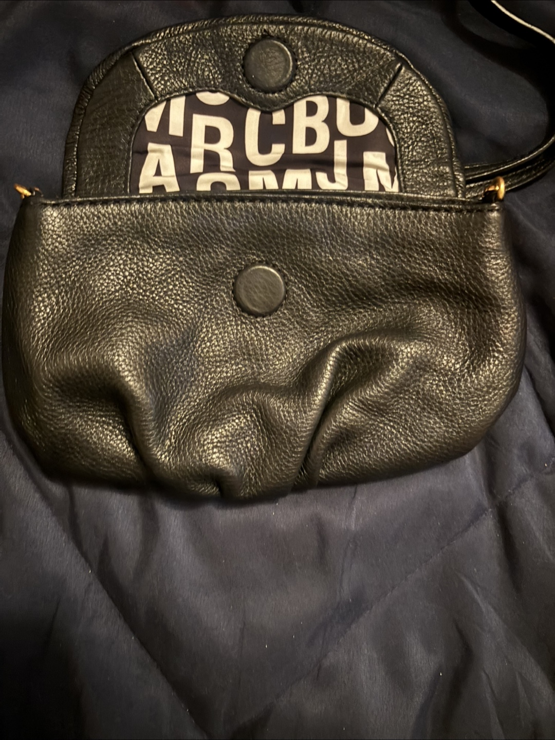 Marc by Marc Jacobs Black Leather Shoulder Bag - photo 2