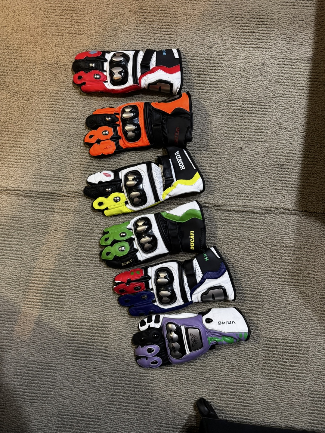 Motorcycle Racing Gloves(Kawasaki, Honda, Ducati, Suzuki) - photo 5