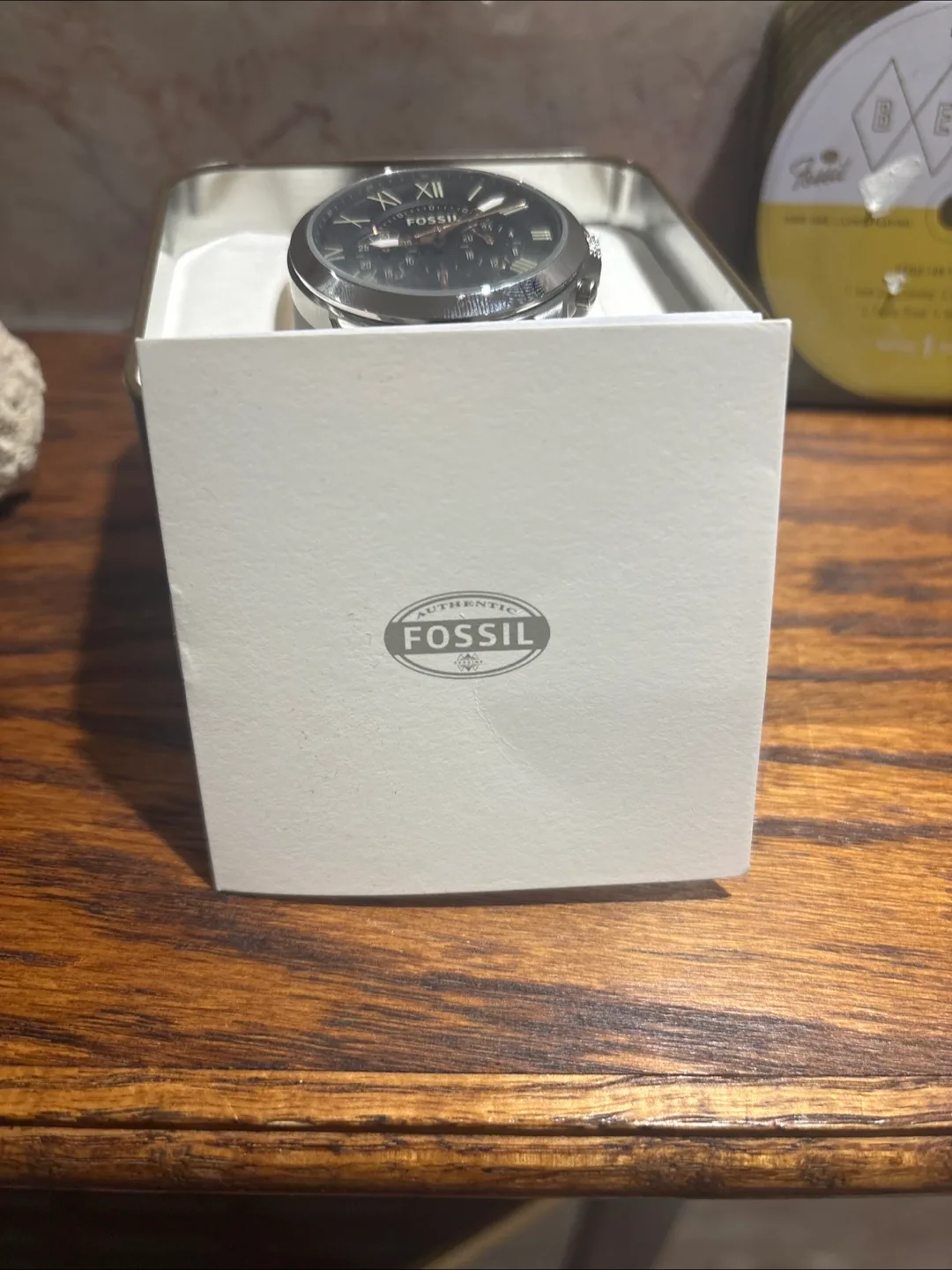 Fossil FS4813 Brown Leather Watch with Box image indicator(5)