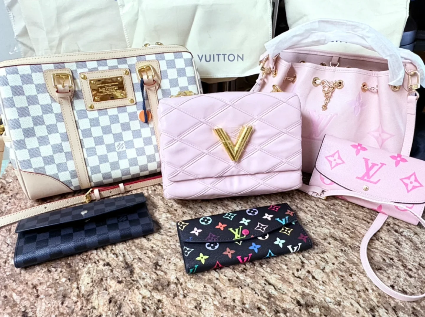 Luxury in bulk! 3 LV bags + 3 wallets for $379 thumbnail