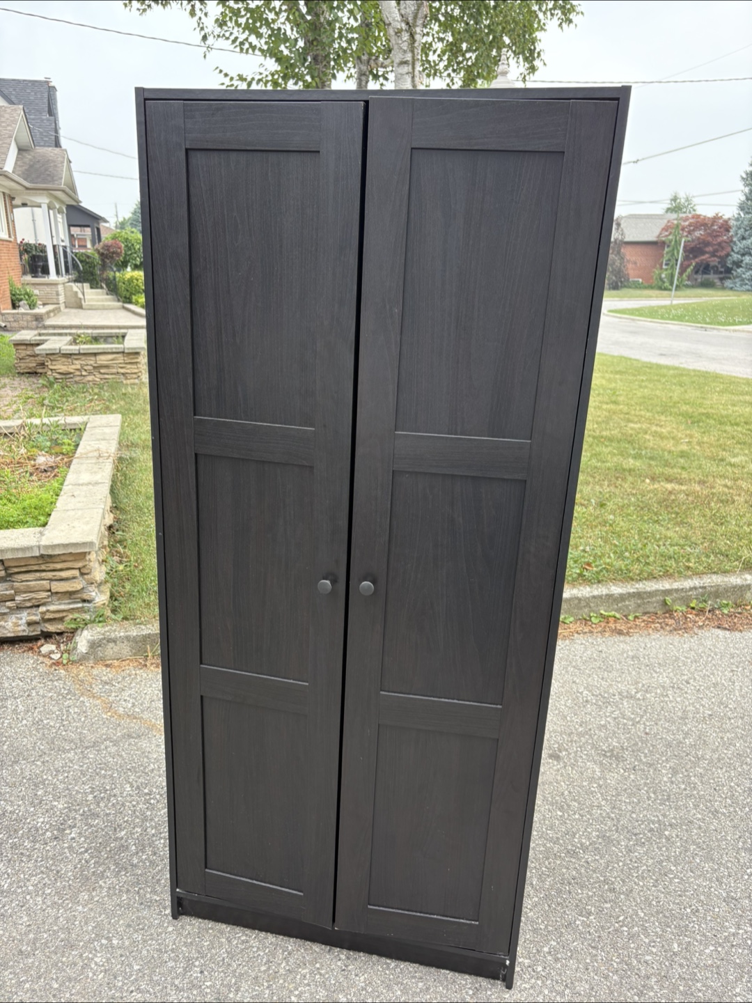 IKEA RAKKESTAD Wardrobe - Dark Brown - photo 2