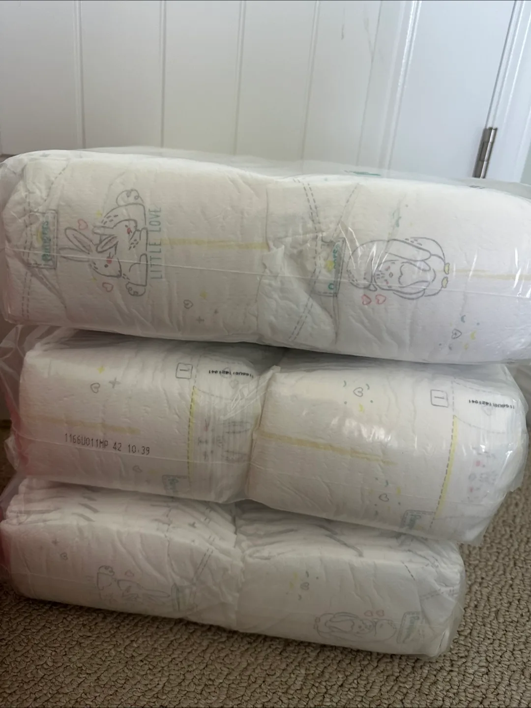 Pampers Swaddlers Size 1-170 count thumbnail
