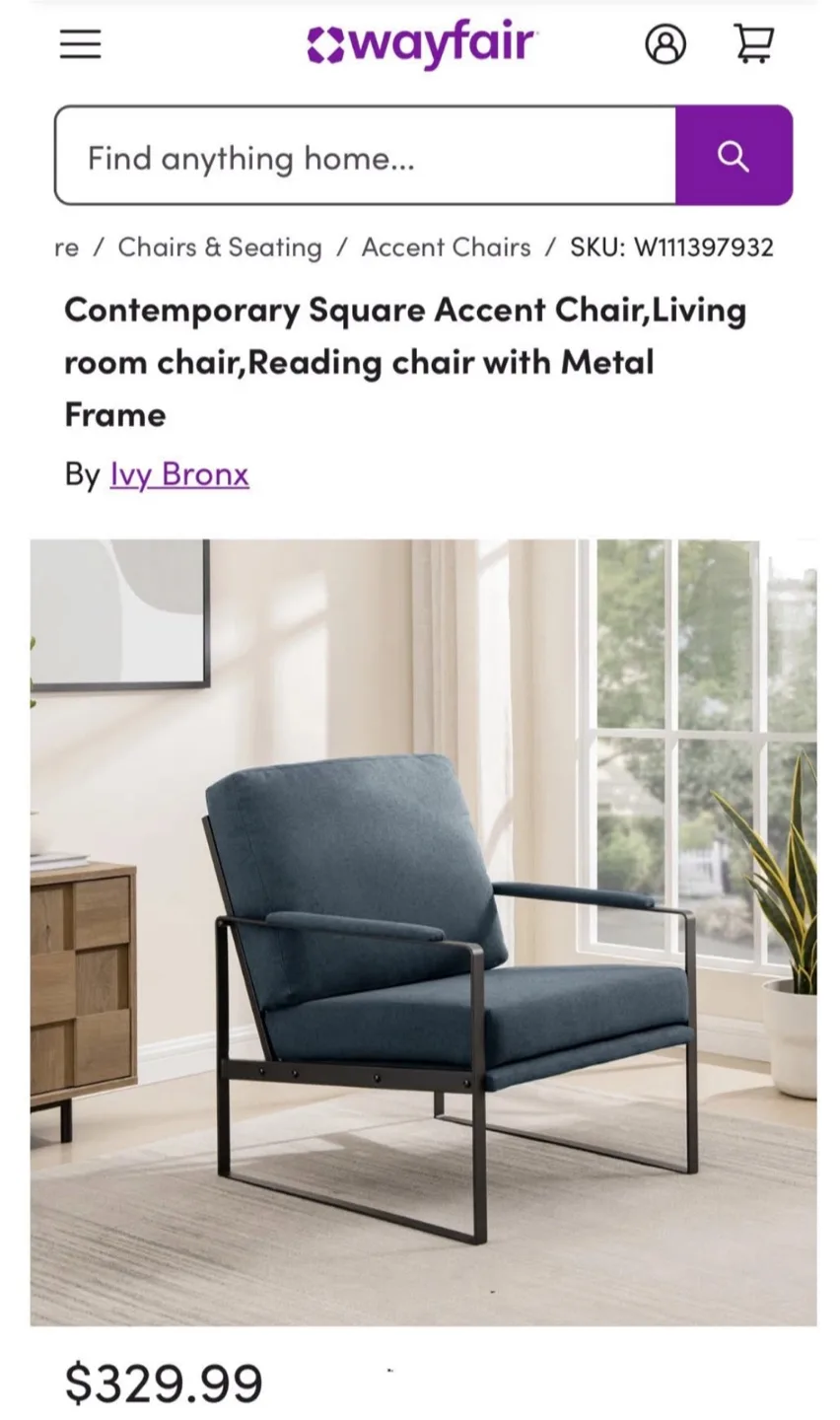 New Sturdy Lounge Arm Chair Office, Library image indicator(2)