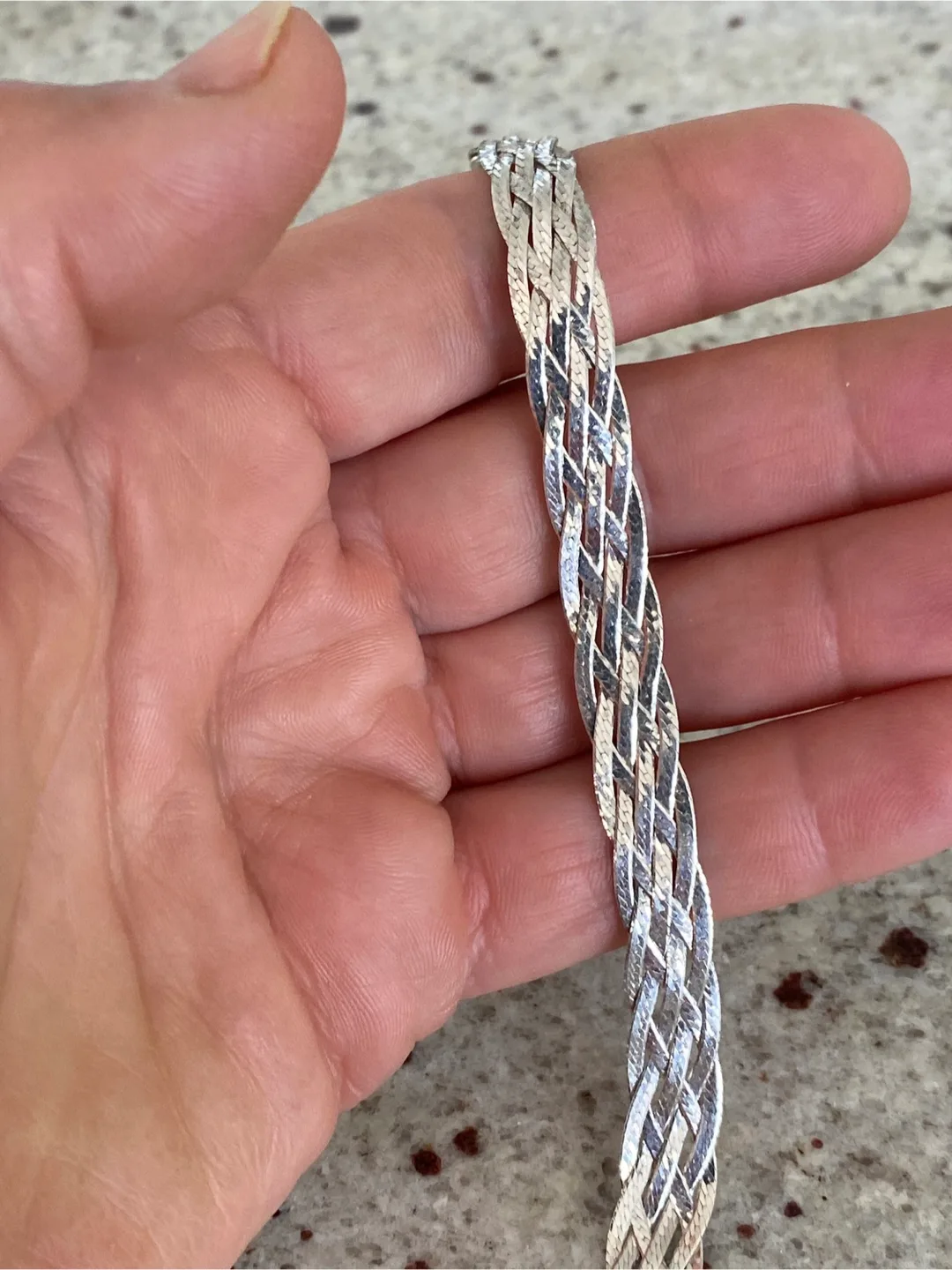 Italian Sterling Silver Bracelet thumbnail