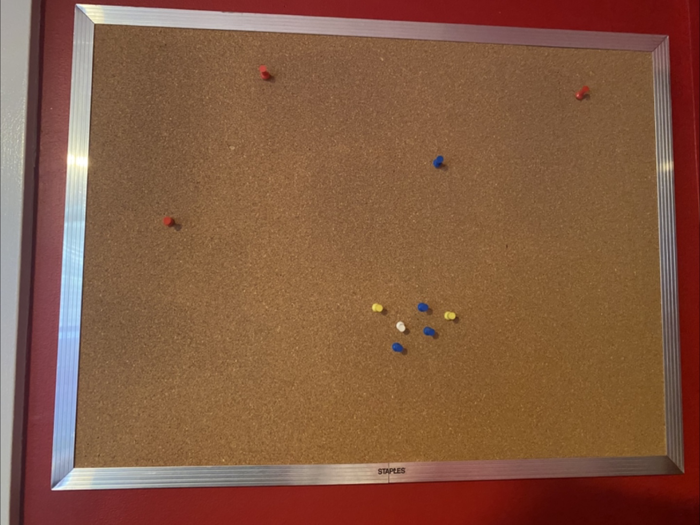 Staples Cork Board