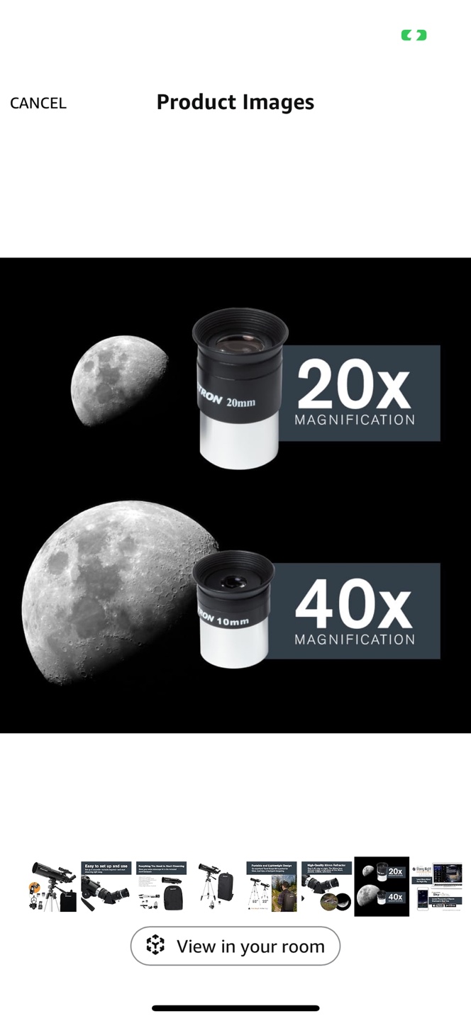 Celestron Telescope with Carrying Case - photo 4