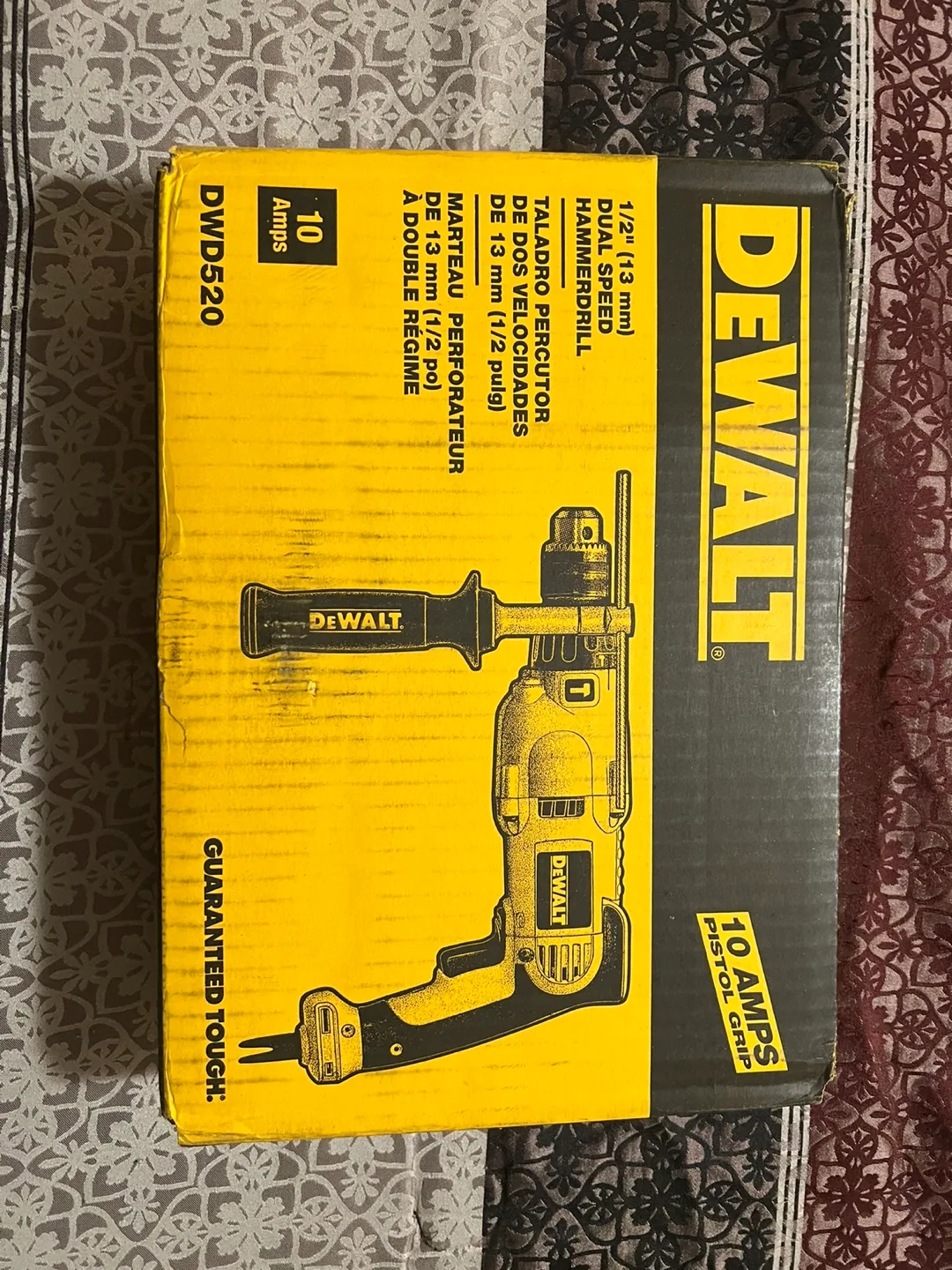 DeWalt DWD520 Dual Speed Hammerdrill - 1/2 inch thumbnail