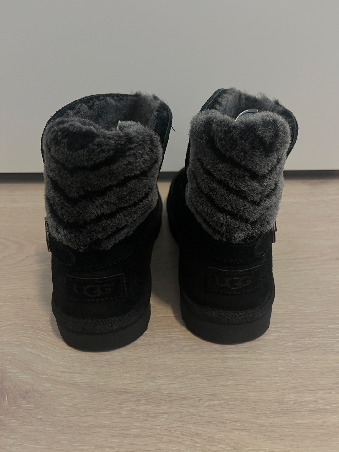 UGG Black Suede Mini Boots (AUTHENTIC) - photo 3